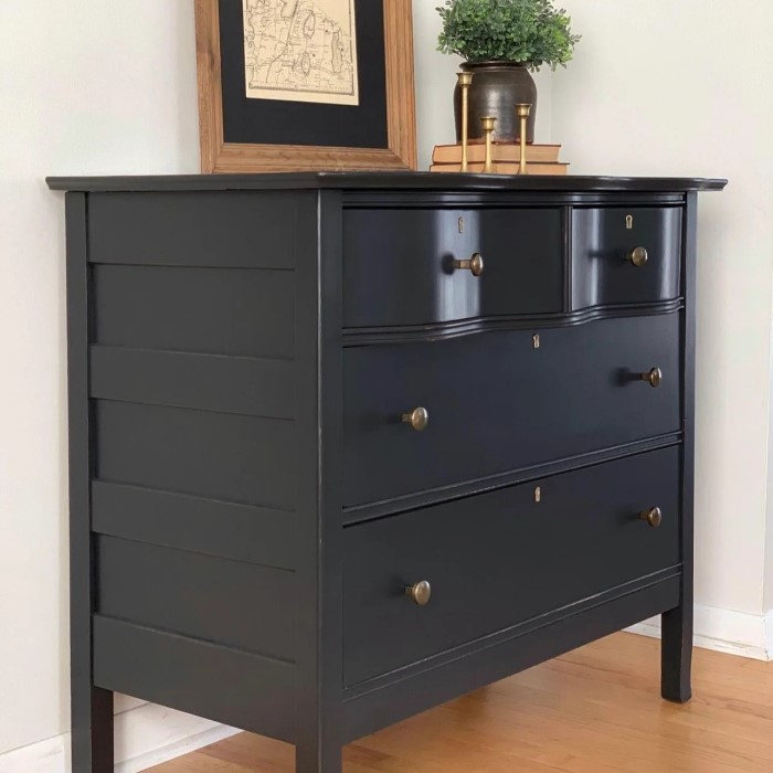 black chalk paint