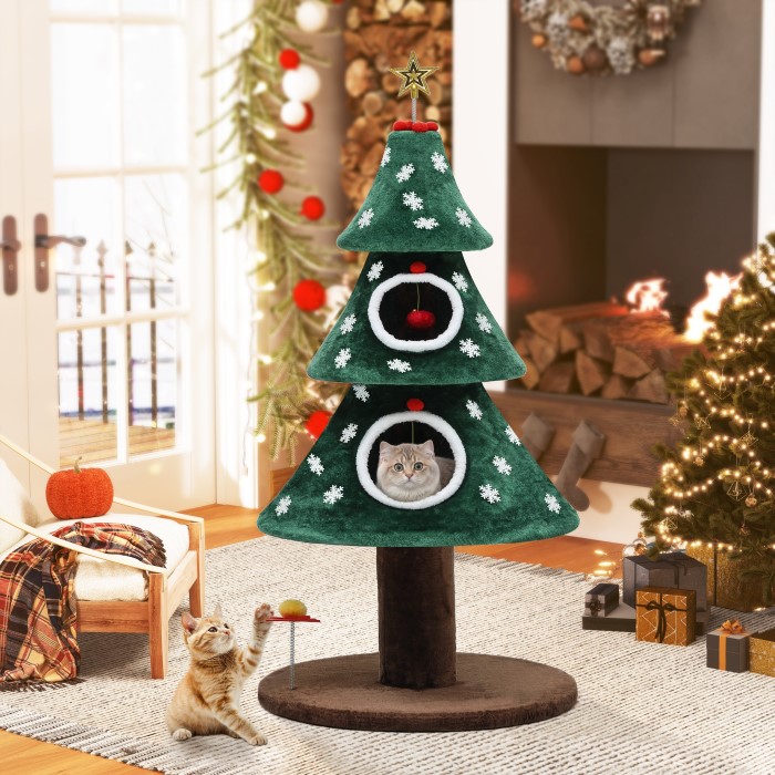 diy cat proof christmas tree