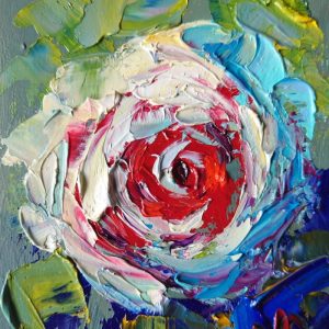 palette knife painting