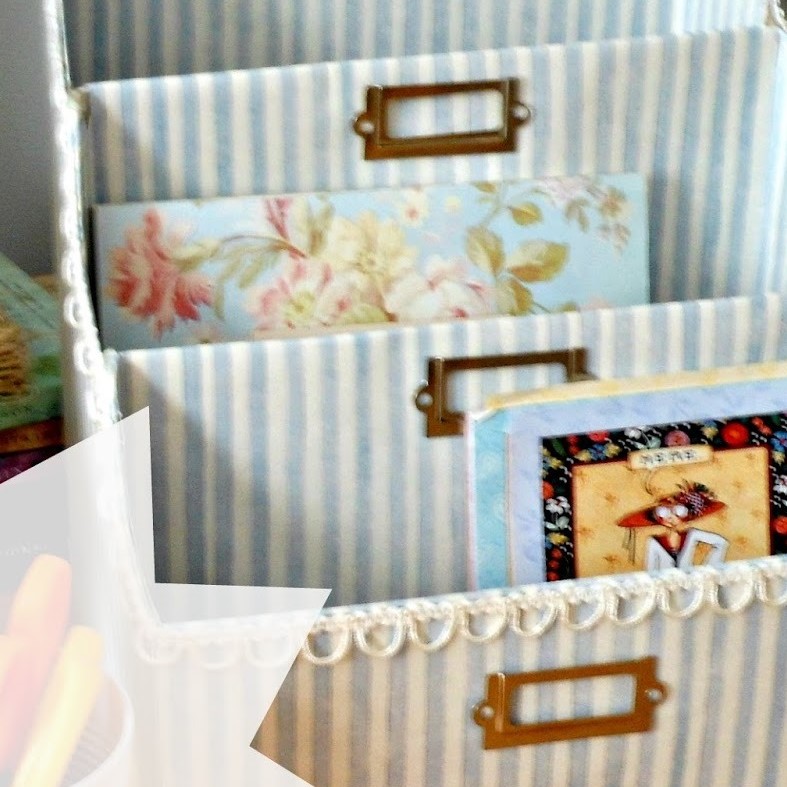 scrapbook paper organizer