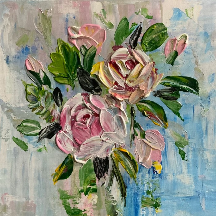 palette knife painting