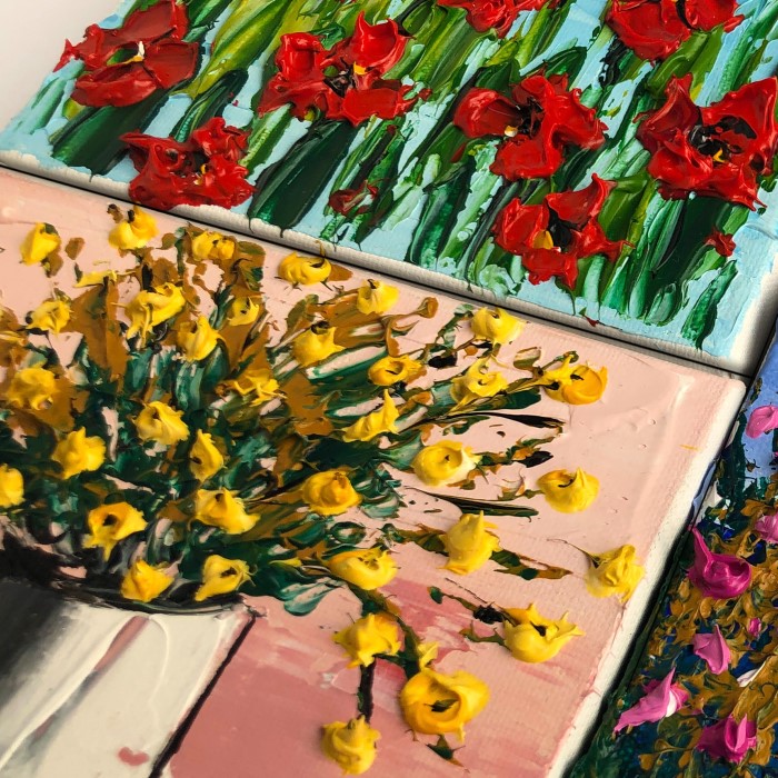 palette knife painting