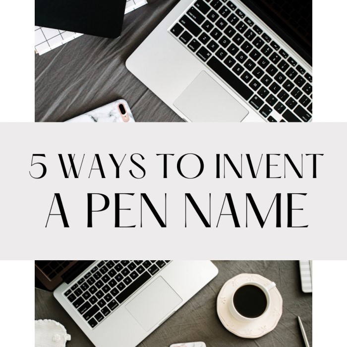 what is a pen name