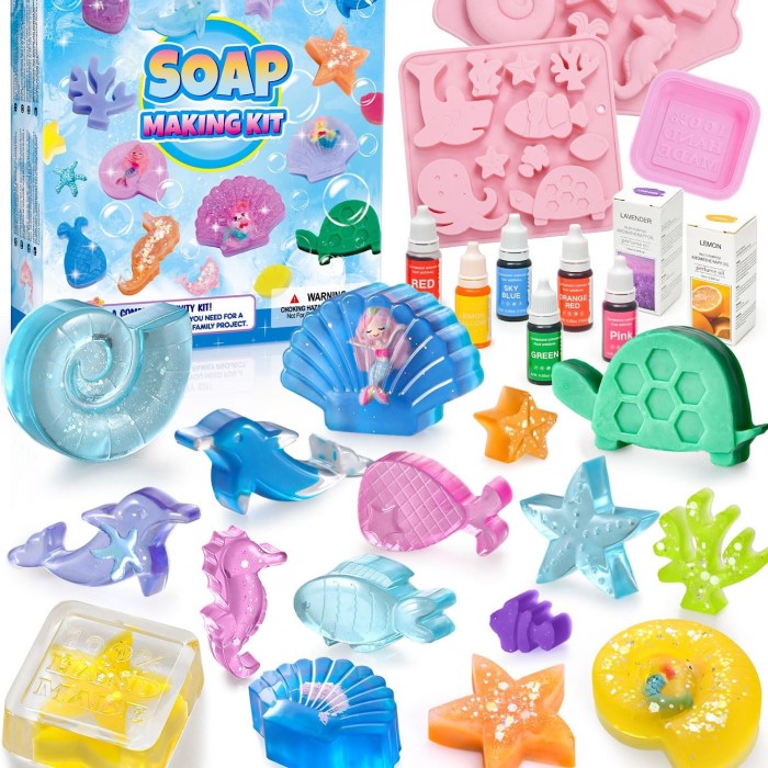 soap making kit for kids