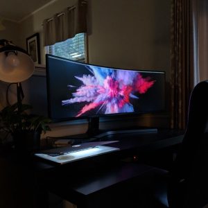 curved samsung computer monitor