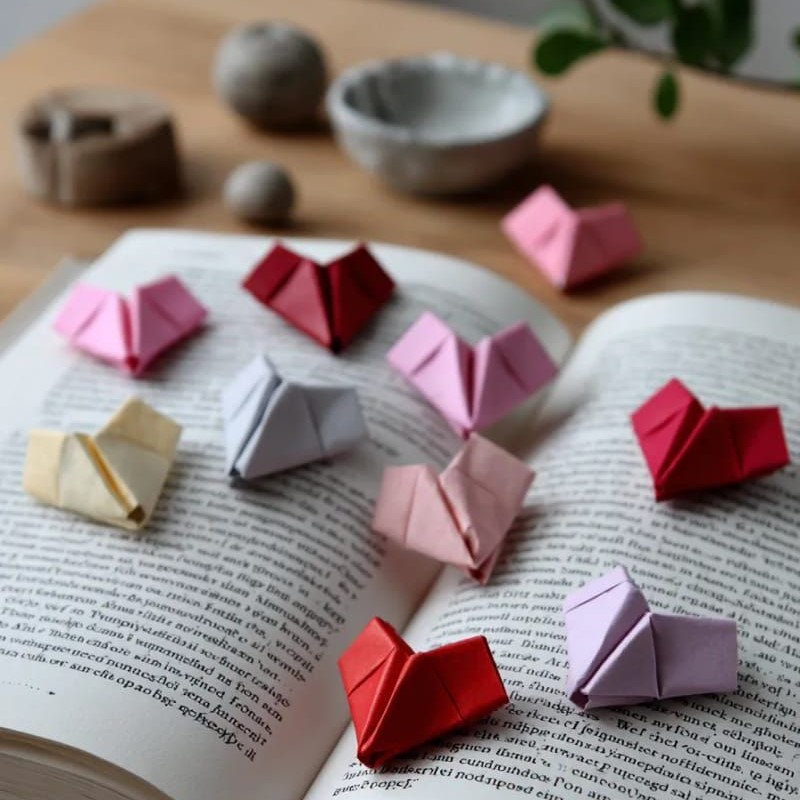 how to make a heart with a sticky note