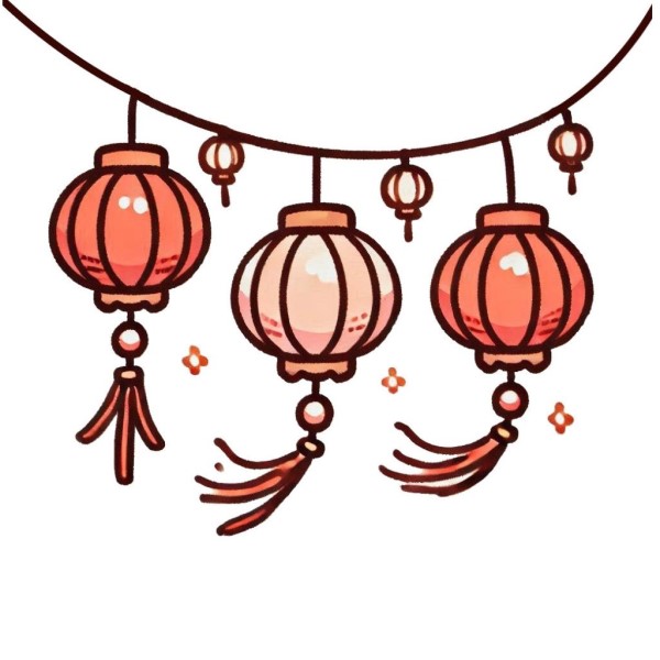 chinese lantern drawing