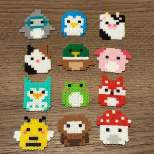 mini cute perler bead ideas