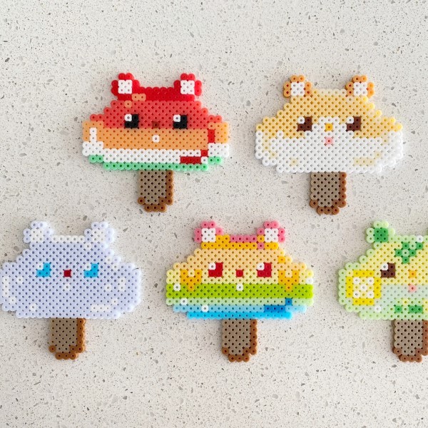 mini cute perler bead ideas