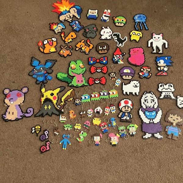 mini cute perler bead ideas
