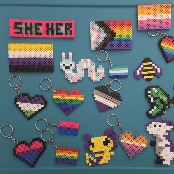 mini cute perler bead ideas