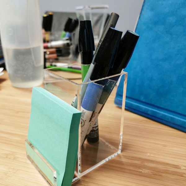 acrylic pen holder