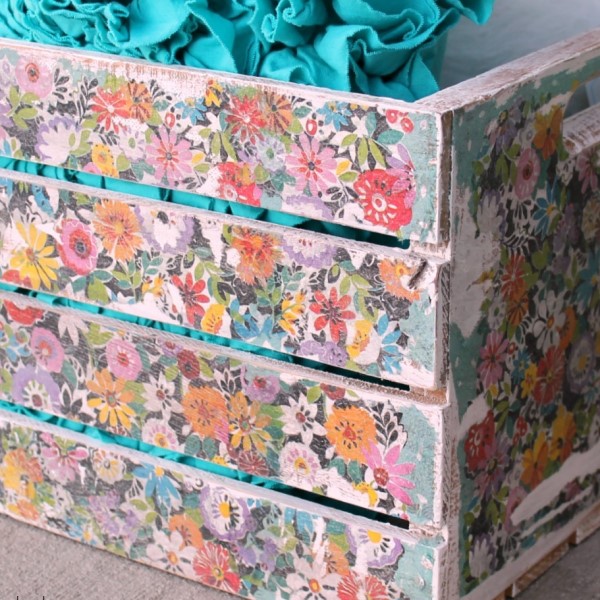how to decoupage on wood