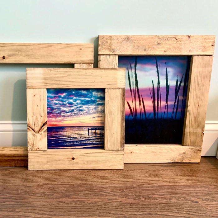how to make a picture frame out of wood