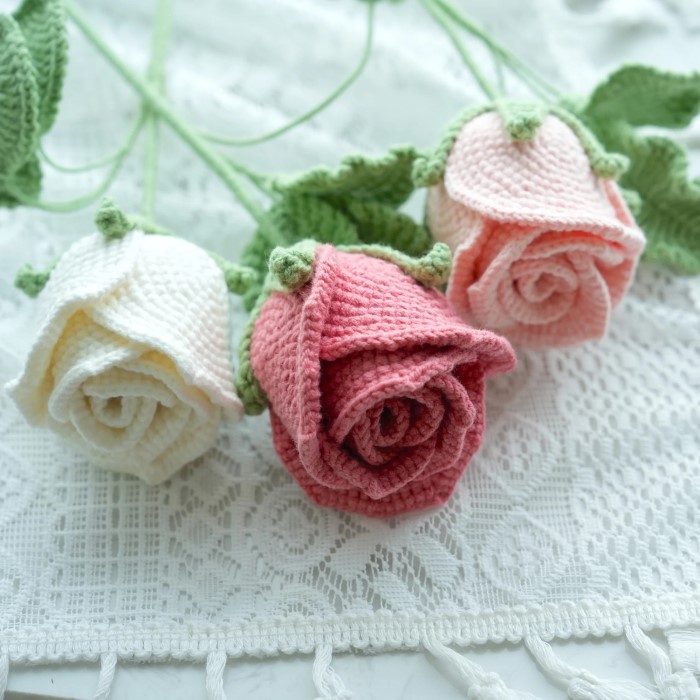 crochet rose