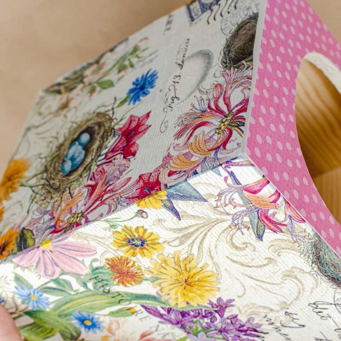 how to decoupage on wood