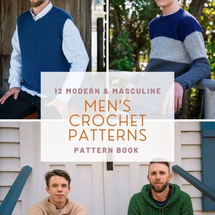 crochet ideas for men