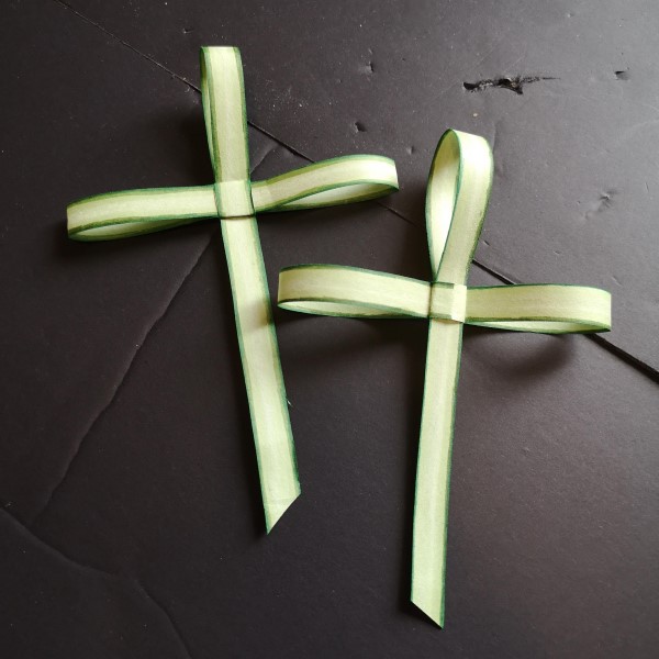 palm leaf cross