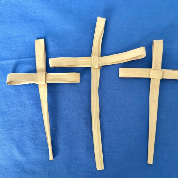 palm leaf cross