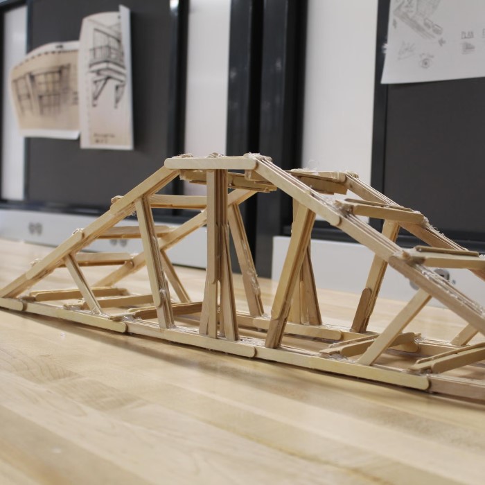 popsicle stick bridge