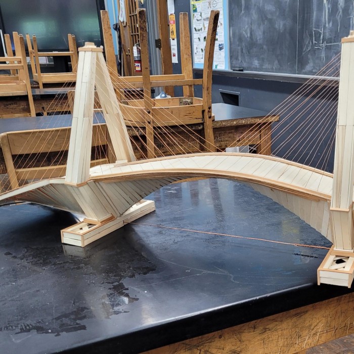 popsicle stick bridge