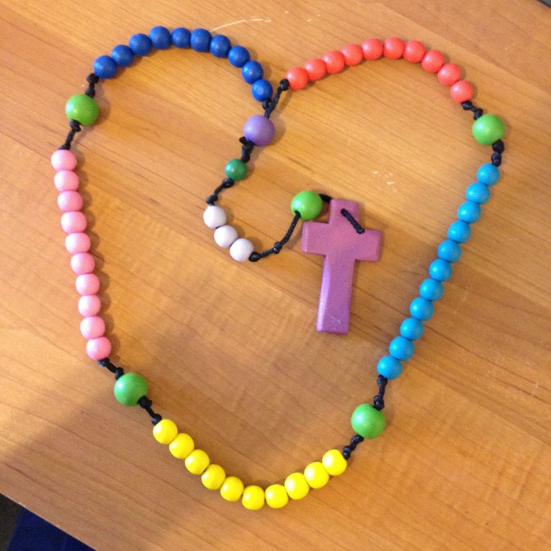 how to make a rosary