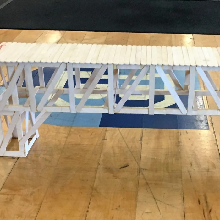 popsicle stick bridge