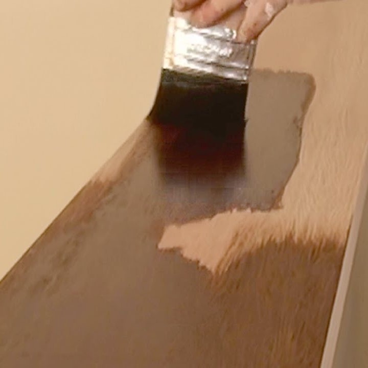 how to stain wood