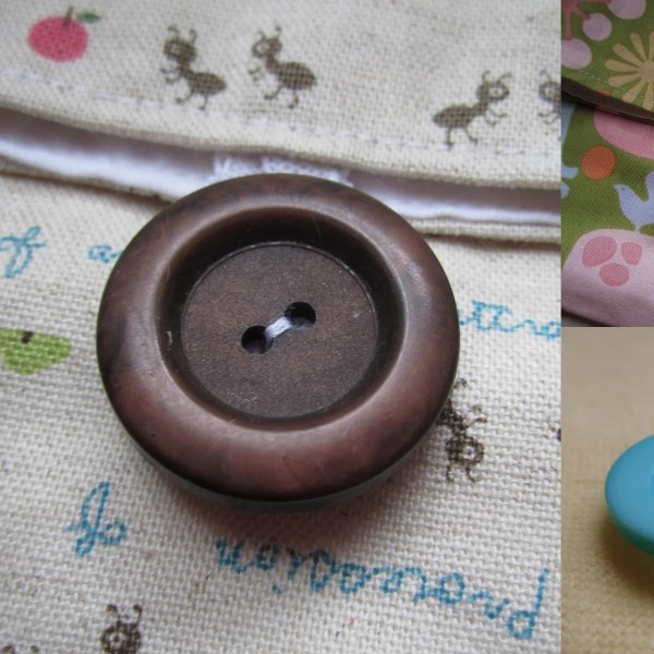 how to sew a button